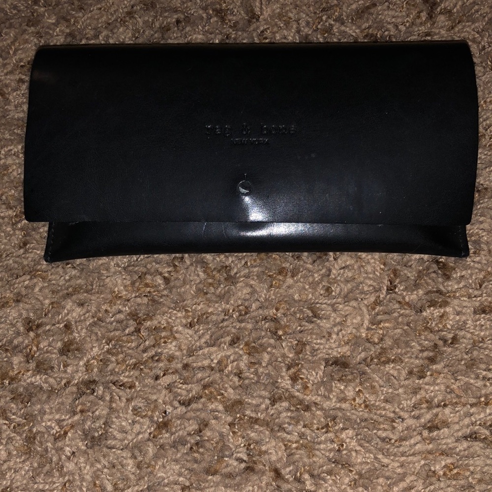 Rag and bone eyeglasses case